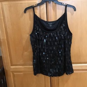 St. John Sequin Cami Top